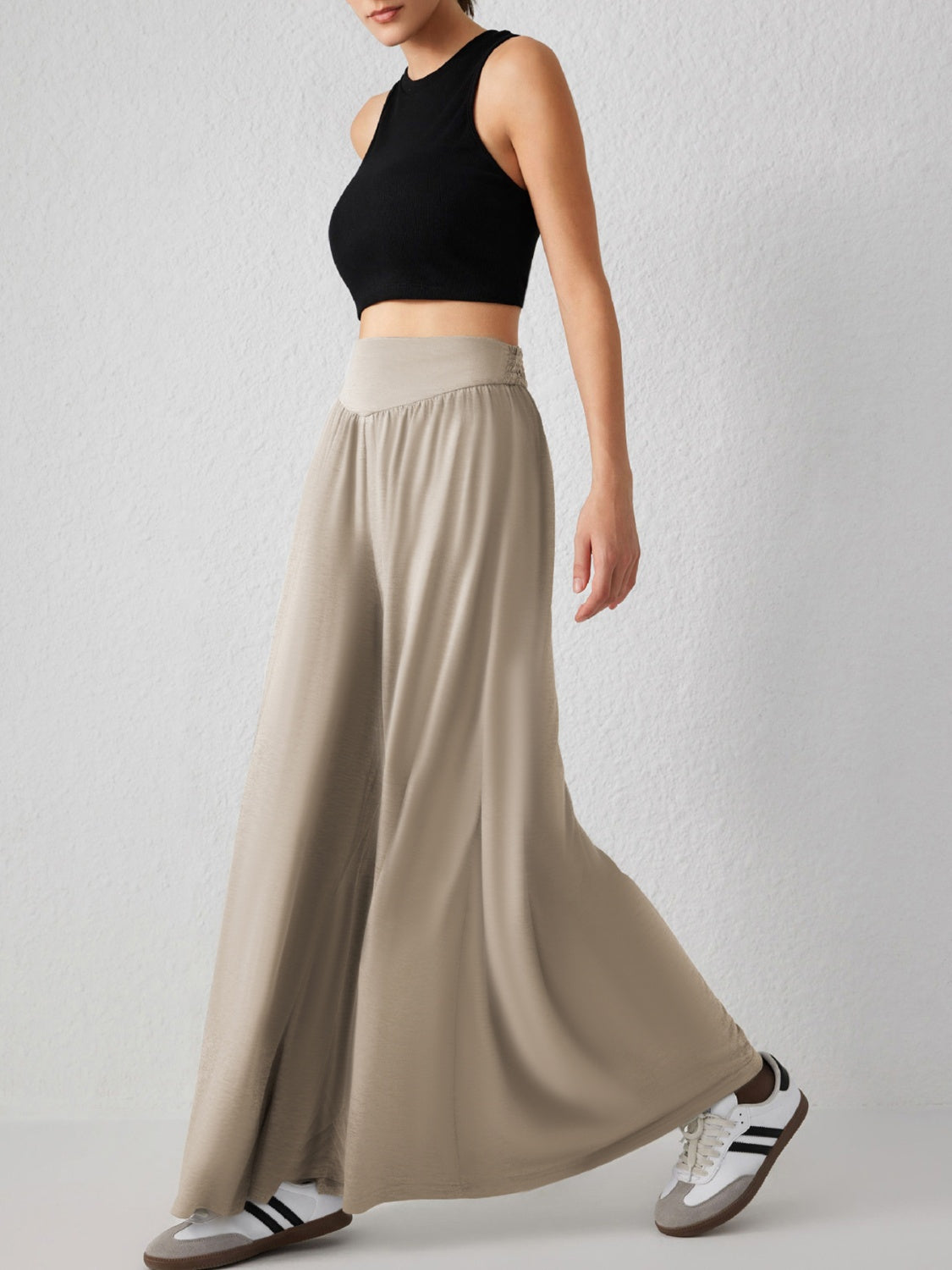 Hazel Blues® | High Waist Wide Leg Pants