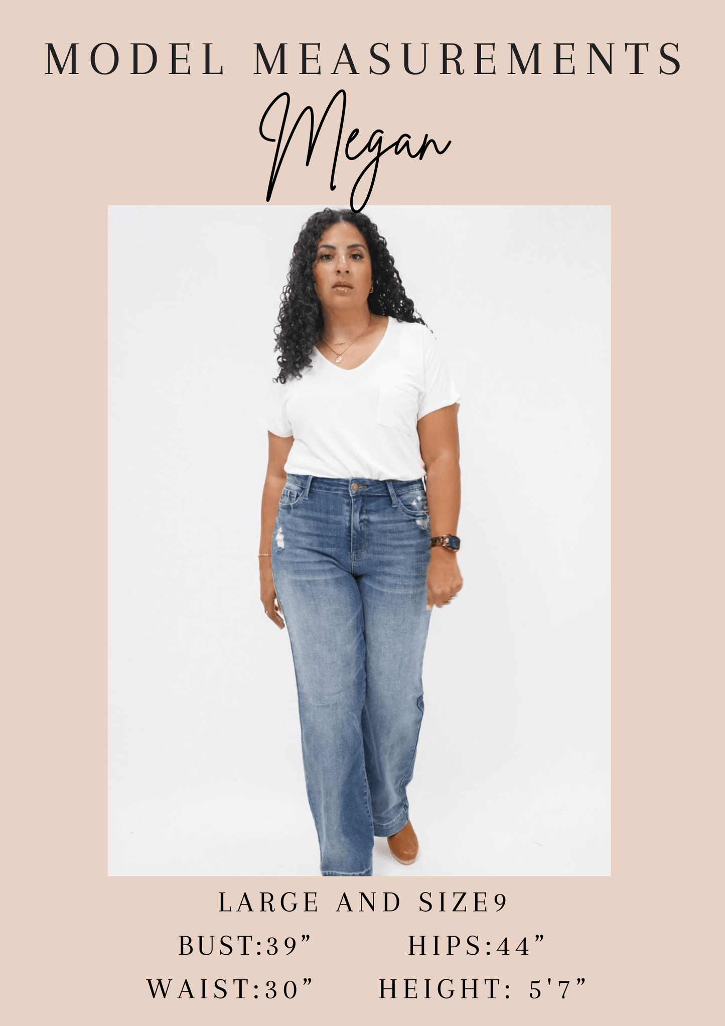Hazel Blues® | Miranda High Rise Plaid Cuff Vintage Straight Jeans