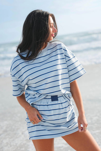 Double Stripe Patch Skort