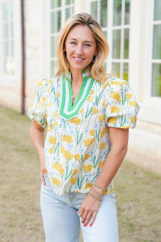 Floral Blooms Blouse