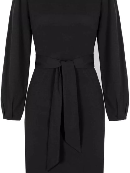 Hazel Blues® |  Tie-Waist Mini Dress