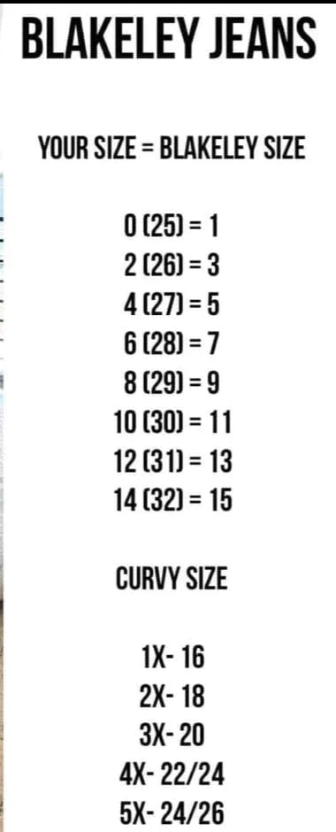 Hazel Blues® |  PREORDER: Romi Tummy Control Denim 32" (Regular) Inseam
