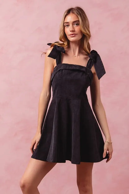 Hazel Blues® |  SO ME Fit and Flare Washed Gameday Dress