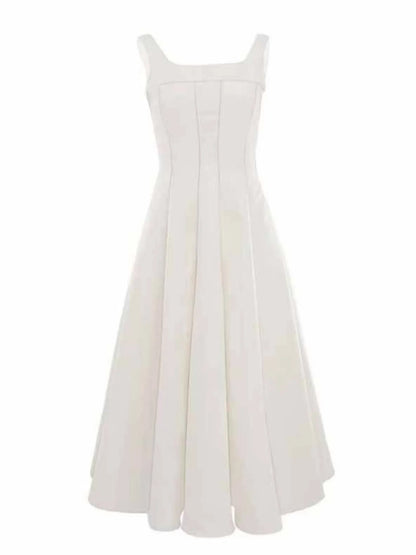 Hazel Blues® |  A-Line Silhouette Midi Sleeveless Dress