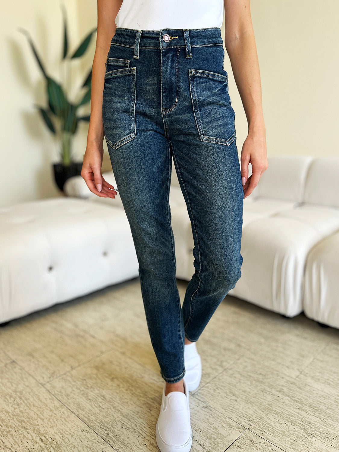 Hazel Blues® |  Judy Blue High Waist Skinny Jeans