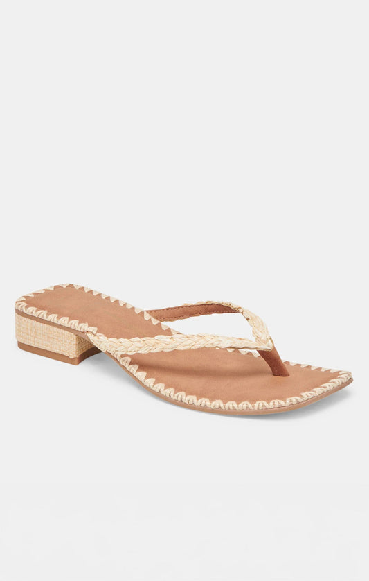 Dolce Vita Barty Sandals ~ Light Natural Raffia