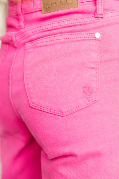 Hazel Blues® |  Barbara High Rise Garment Dyed 90's Straight Jeans