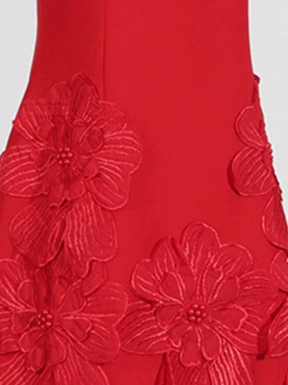 Hazel Blues® |  Flower Round Neck Sleeveless Dress