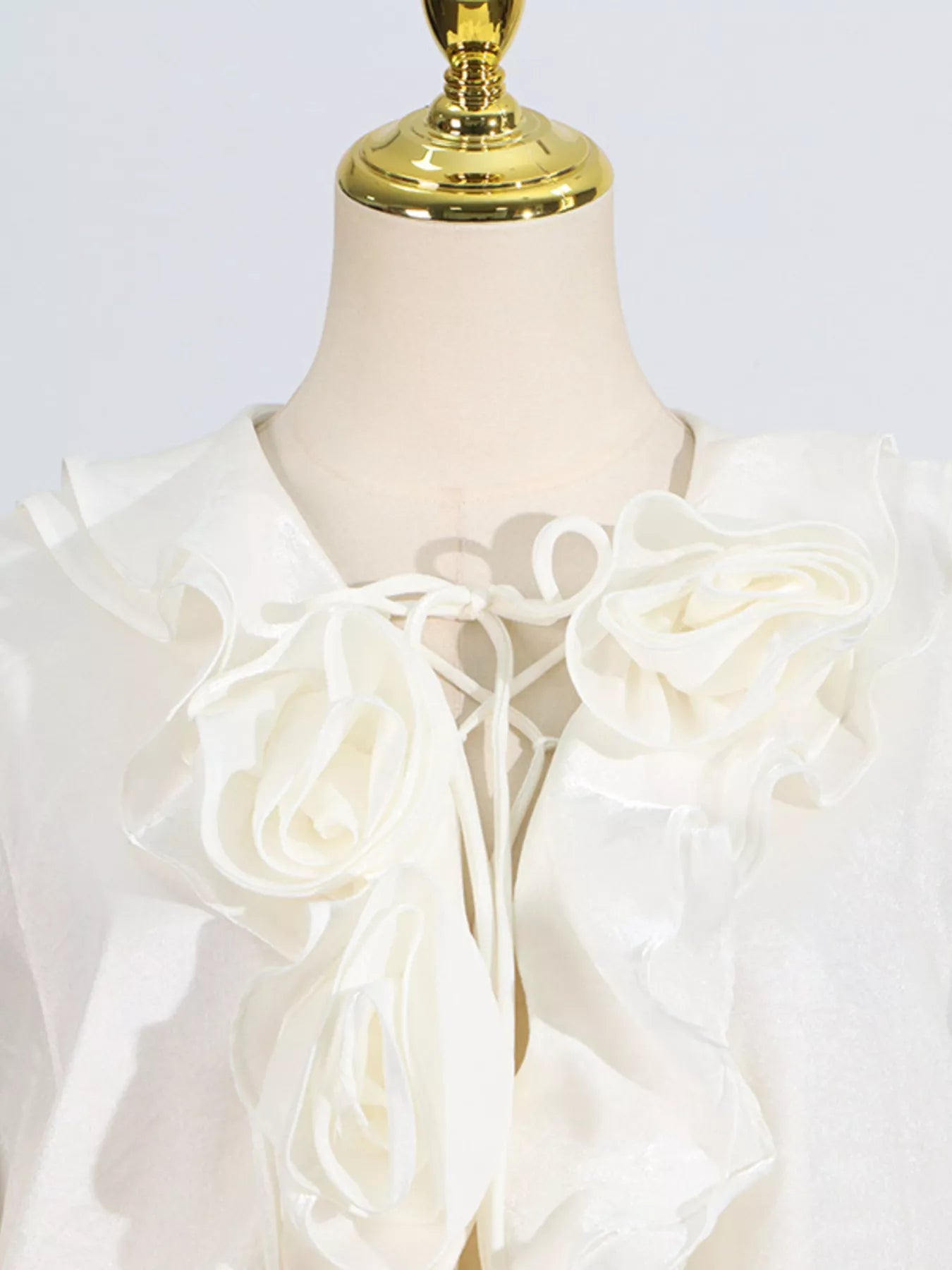 Hazel Blues® |  Ruffled Flounce Sleeve Mini Dress