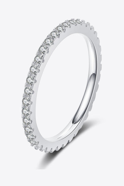 Hazel Blues® | Curious Time 925 Sterling Silver Moissanite Ring