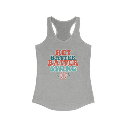Hazel Blues® | Hey Batter Batter Swing Graphic Racerback Tank