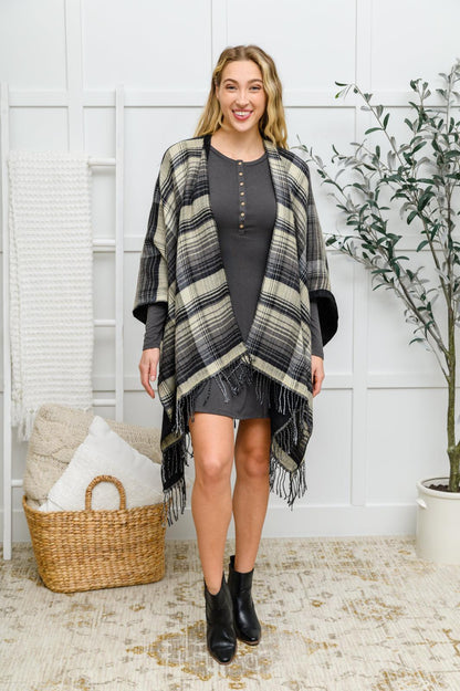 Hazel Blues® | Long Sleeve Button Down Dress In Ash Gray