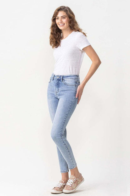 Hazel Blues® | Lovervet Talia High Rise Crop Skinny Jeans