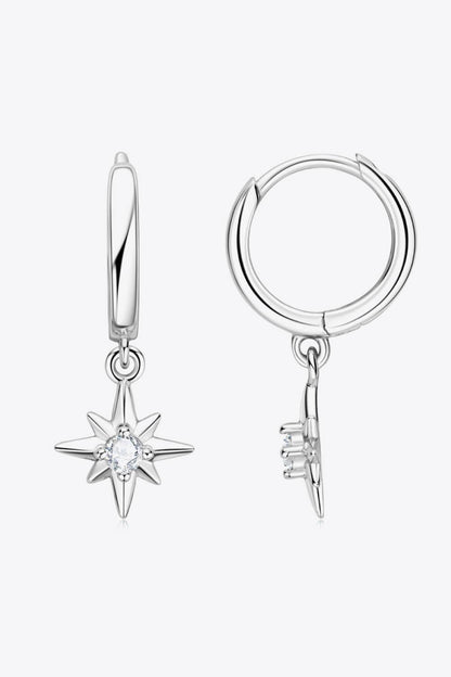 Hazel Blues® | Moissanite Star Drop Earrings