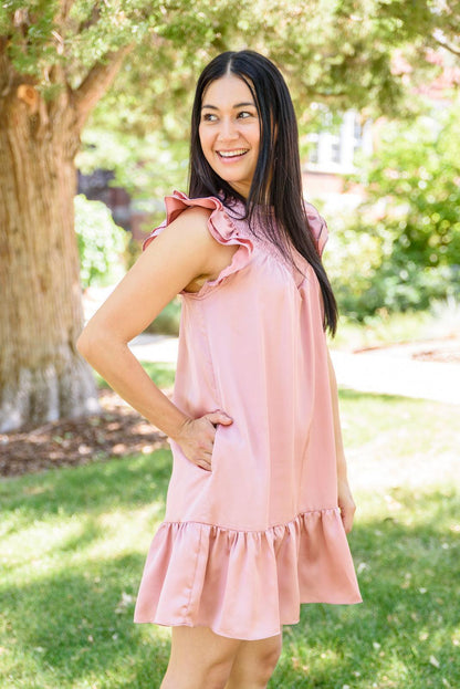 Hazel Blues® | New Gal Ruffle Dress