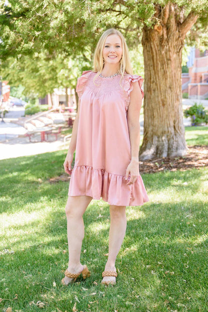Hazel Blues® | New Gal Ruffle Dress