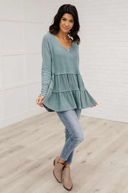 Hazel Blues® | Nicely Done Tiered Top
