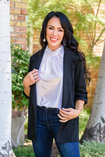 Hazel Blues® | Photo Opt Sleeveless Blouse