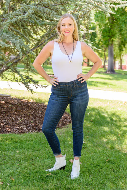 Hazel Blues® | Piper Pull-On Skinny Jeans