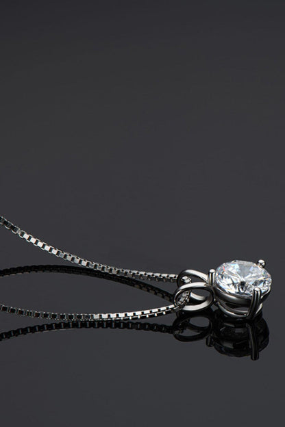 Hazel Blues® | Show Off 1 Carat Moissanite Pendant Necklace