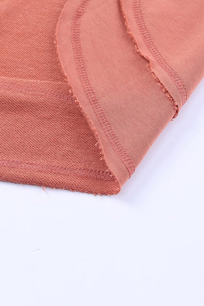 Hazel Blues® | Side Slit Drop Shoulder Sweatshirt