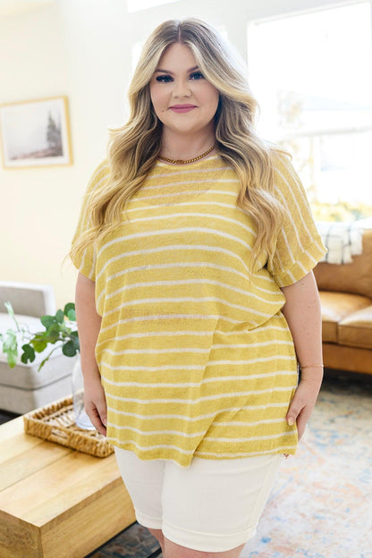 Hazel Blues® |  Simply Sweet Striped Top