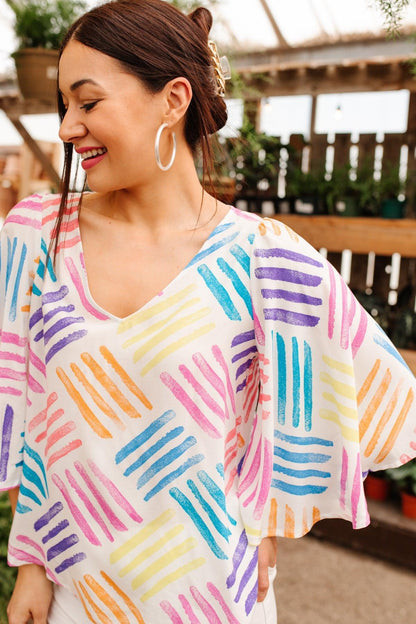 Hazel Blues® | Stamped By Love Top