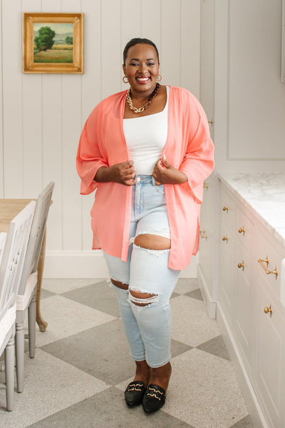 Hazel Blues® | Super Light Destroyed Boyfriend Jeans