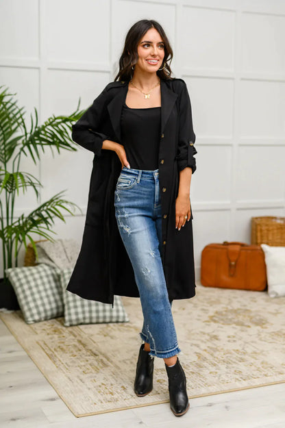 Hazel Blues® | The Trisha Textured Square Neck Bodysuit in Black