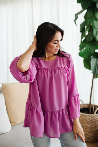 Hazel Blues® | Valley Girl Blouse