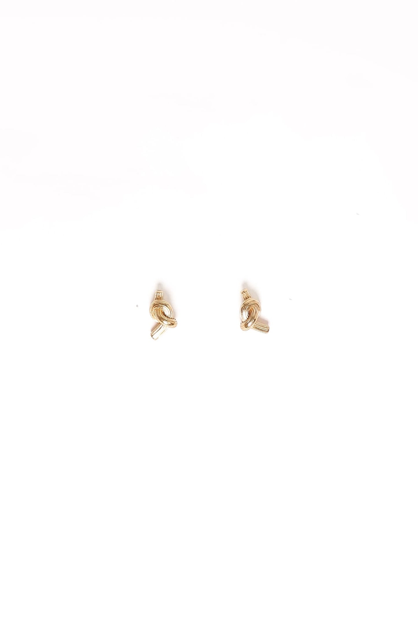 Dakota Knot Earrings - Gold