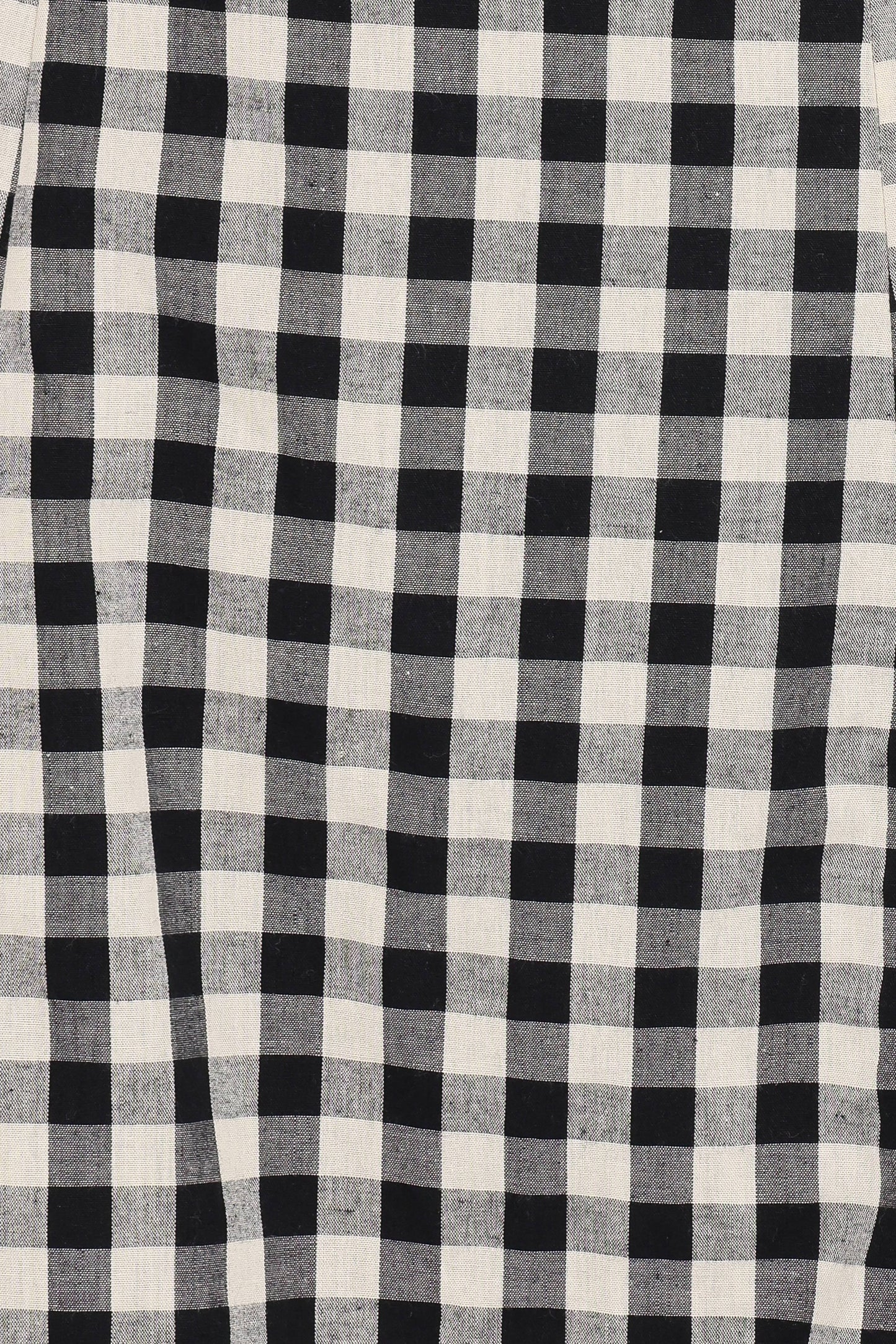 Circe Mini Dress - Black Gingham