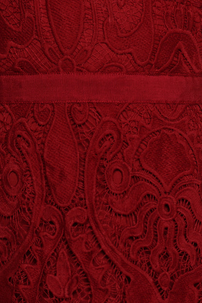Elijah Maxi Dress - Red