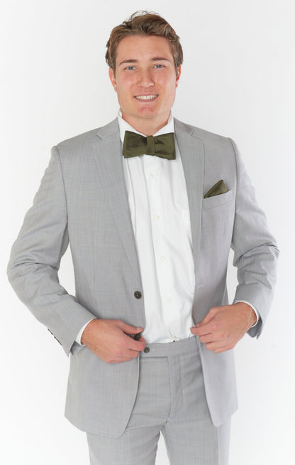 Josh Bow Tie ~ Rich Olive Solid